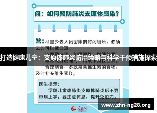 打造健康儿童：支原体肺炎防治策略与科学干预措施探索